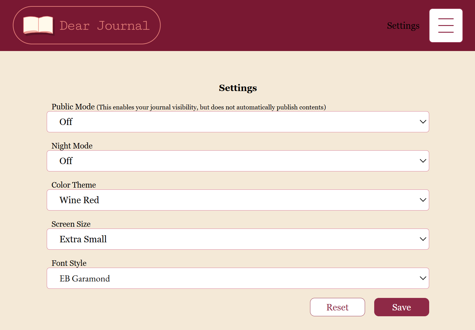 Custom Theme Color Example