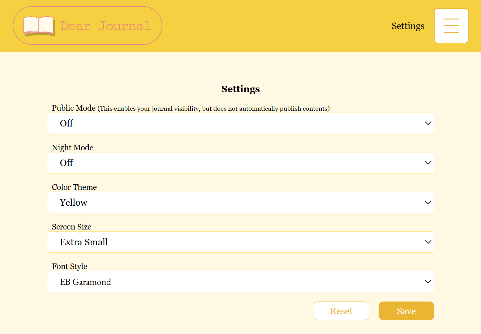 Custom Theme Color Example
